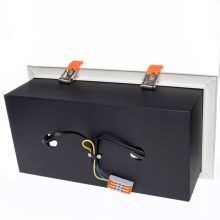 Flush-mounted luminaire Plaza 2xGU10 AR111 Biała