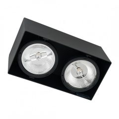 Oprawa Natynkowa Plaza 2xGU10 AR111 BLACK