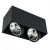 Oprawa Natynkowa Plaza 2xGU10 AR111 BLACK