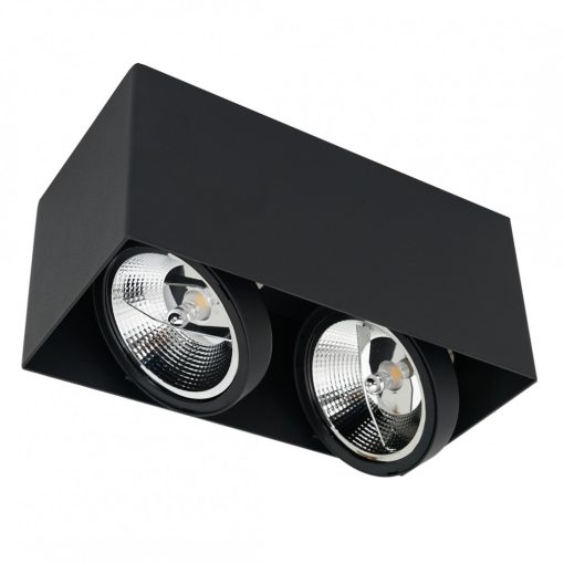 Oprawa Natynkowa Plaza 2xGU10 AR111 BLACK