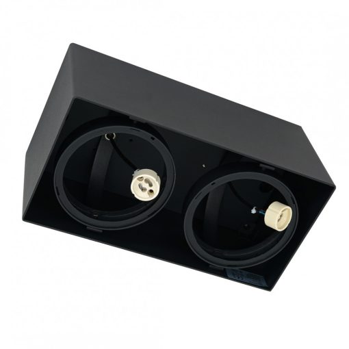 Oprawa Natynkowa Plaza 2xGU10 AR111 BLACK