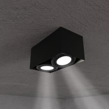 Oprawa Natynkowa Plaza 2xGU10 AR111 BLACK