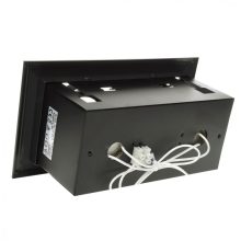 FLUSH-MOUNTED LAMP  BLOCCO BLACK 2x7W GU10 LED