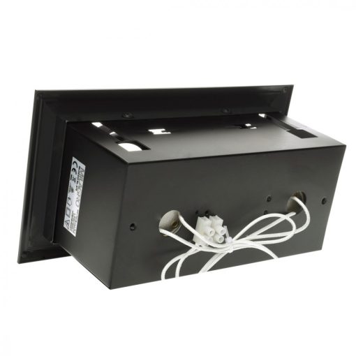 FLUSH-MOUNTED LAMP  BLOCCO BLACK 2x7W GU10 LED
