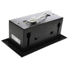 FLUSH-MOUNTED LAMP  BLOCCO BLACK 2x7W GU10 LED
