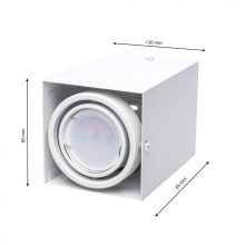 Ceiling  lamp BLOCCO BIAŁA 1x7W GU10 LED