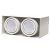 Ceiling lamp BLOCCO BIAŁA 2x7W GU10 LED