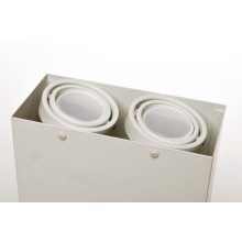 Ceiling  lamp BLOCCO BIAŁA 2x7W GU10 LED