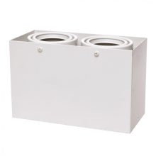 Ceiling  lamp BLOCCO BIAŁA 2x7W GU10 LED