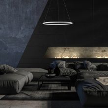 Pendant lamp ORION WHITE 22W LED
