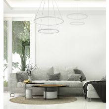 Pendant lamp ORION WHITE 53W LED