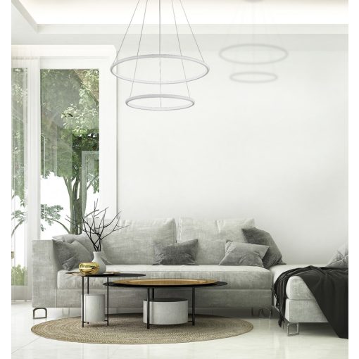 Pendant lamp ORION WHITE 53W LED