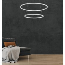 Pendant lamp ORION WHITE 53W LED
