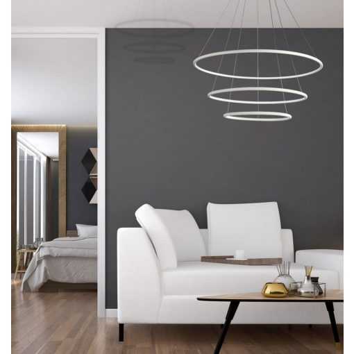 Pendant lamp ORION WHITE 99W LED