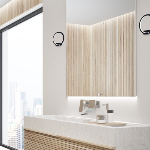 Wall lamp ORION BLACK 10W LED