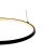 Pendant lamp ORION BLACK  22W LED