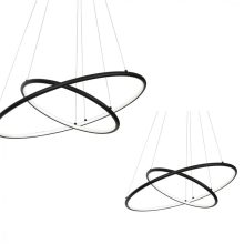 Pendant lamp ORION BLACK 53W LED