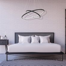 Pendant lamp ORION BLACK 53W LED