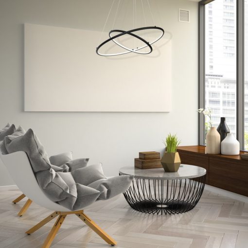 Pendant lamp ORION BLACK 53W LED