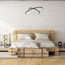 Pendant lamp ORION BLACK 53W LED