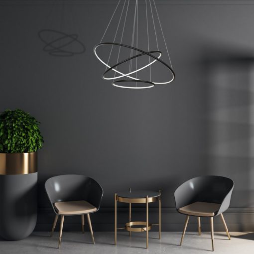 Pendant lamp ORION BLACK  99W LED