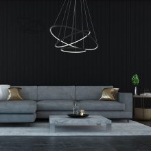 Pendant lamp ORION BLACK  99W LED