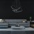 Pendant lamp ORION BLACK  99W LED