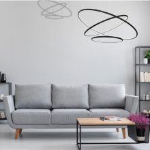Pendant lamp ORION BLACK  99W LED