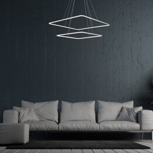 Pendant lamp NIX WHITE 50W LED