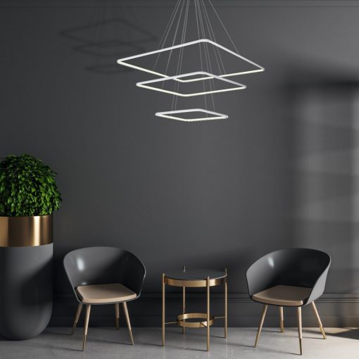 Pendant lamp NIX WHITE 117W LED
