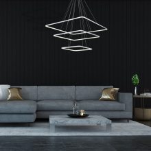 Pendant lamp NIX WHITE 117W LED
