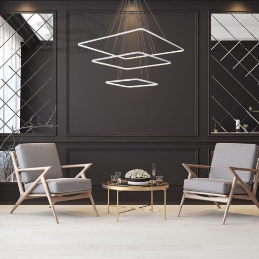 Pendant lamp NIX WHITE 117W LED