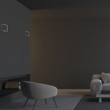 Wall lamp NIX BLACK 13W LED