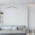 Pendant lamp NIX BLACK 25W LED