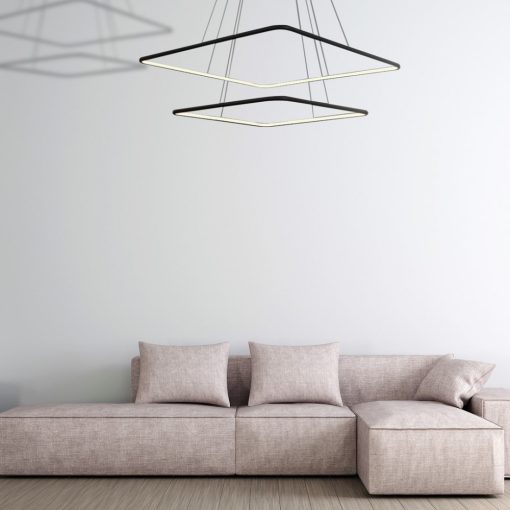 Pendant lamp NIX BLACK 50W LED