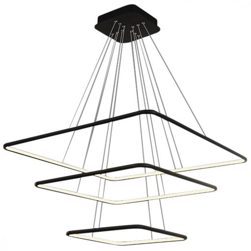 Pendant lamp NIX BLACK 117W LED