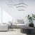 Pendant lamp NIX BLACK 117W LED