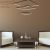 Pendant lamp NIX BLACK 117W LED
