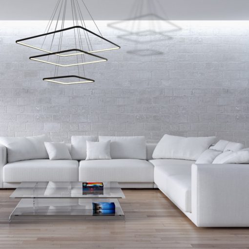 Pendant lamp NIX BLACK 117W LED