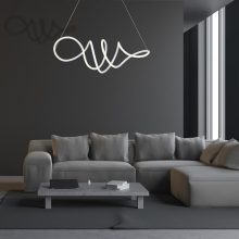 Pendant lamp LOCA WHITE 56W LED