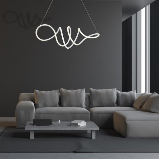 Pendant lamp LOCA WHITE 56W LED