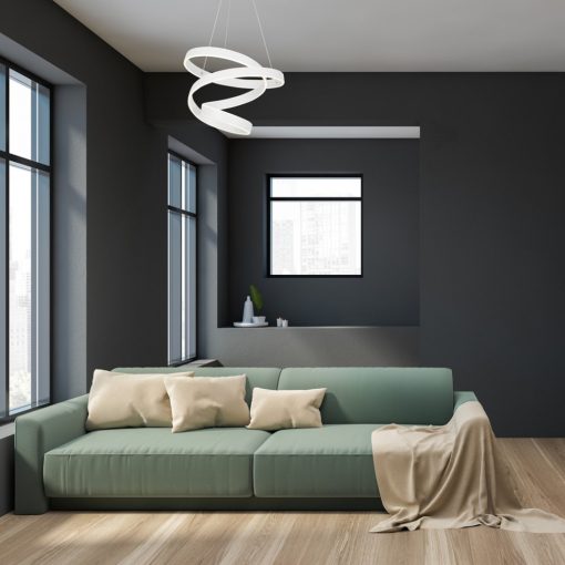 Pendant lamp ANDROMEDA WHITE 100W LED
