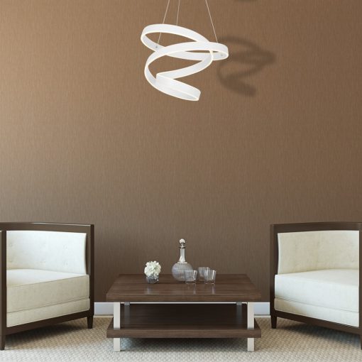 Pendant lamp ANDROMEDA WHITE 100W LED