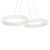 Pendant lamp INFINITY WHITE 60W LED