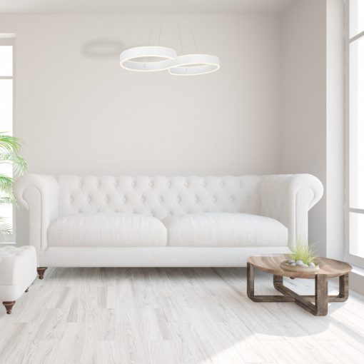 Pendant lamp INFINITY WHITE 60W LED