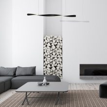 Pendant lamp SWIRL 24W LED