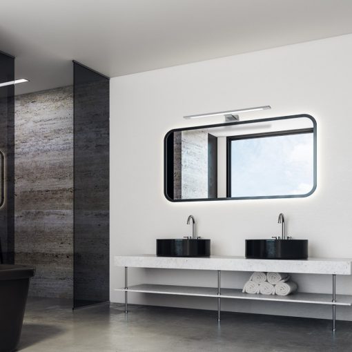 Wall lamp SHINE CHROME 60cm 12W LED