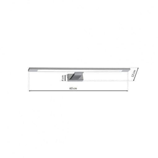 Wall lamp SHINE CHROME 60cm 12W LED