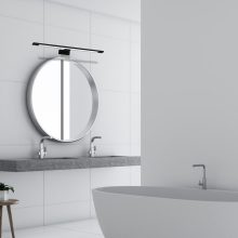 Wall lamp SHINE BLACK 60cm 12W LED