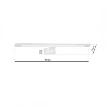 Wall lamp SHINE WHITE 60cm 12W LED